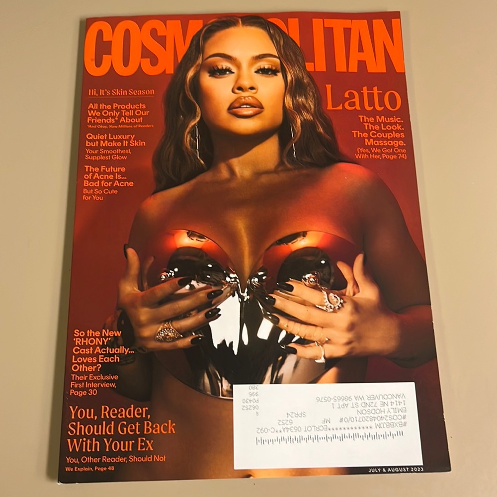 Brand new Cosmo magazine